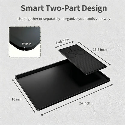 2-in-1 Silicone Coffee Bar Drying Mat