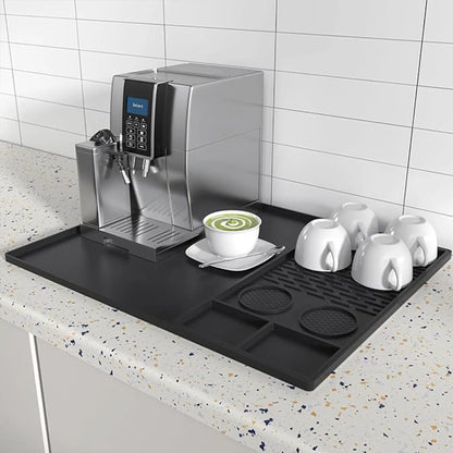 2-in-1 Silicone Coffee Bar Drying Mat
