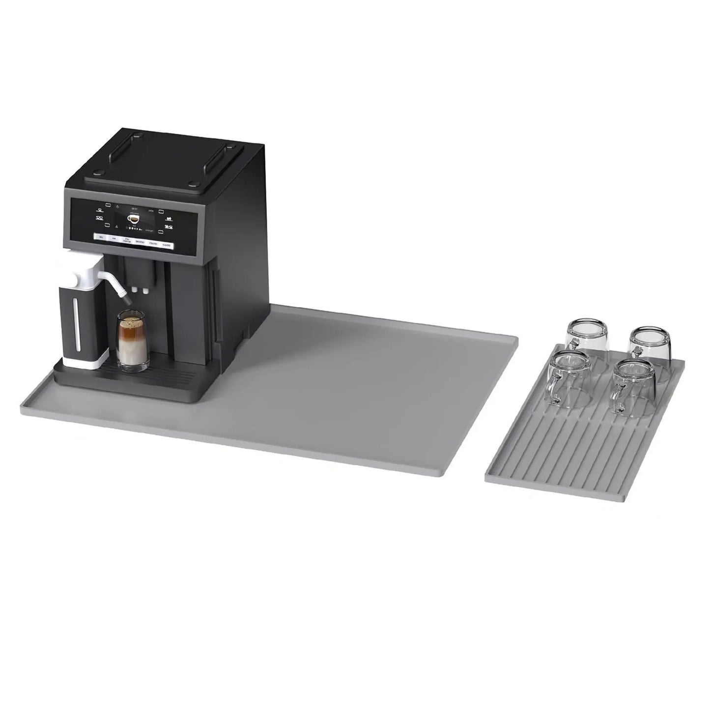 2-in-1 Silicone Coffee Bar Drying Mat