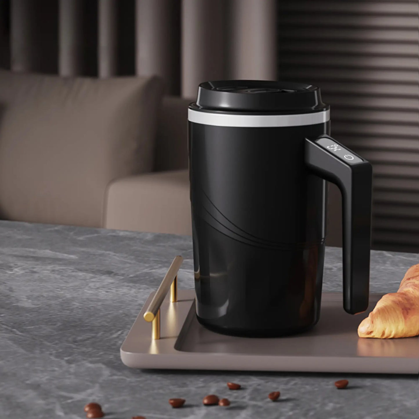 400ml Self Stirring Stainless Steel Mug